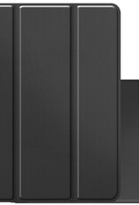 NoXx NoXx iPad Pro 12.9 inch (2022) Hoesje Met Apple Pencilhouder - Zwart