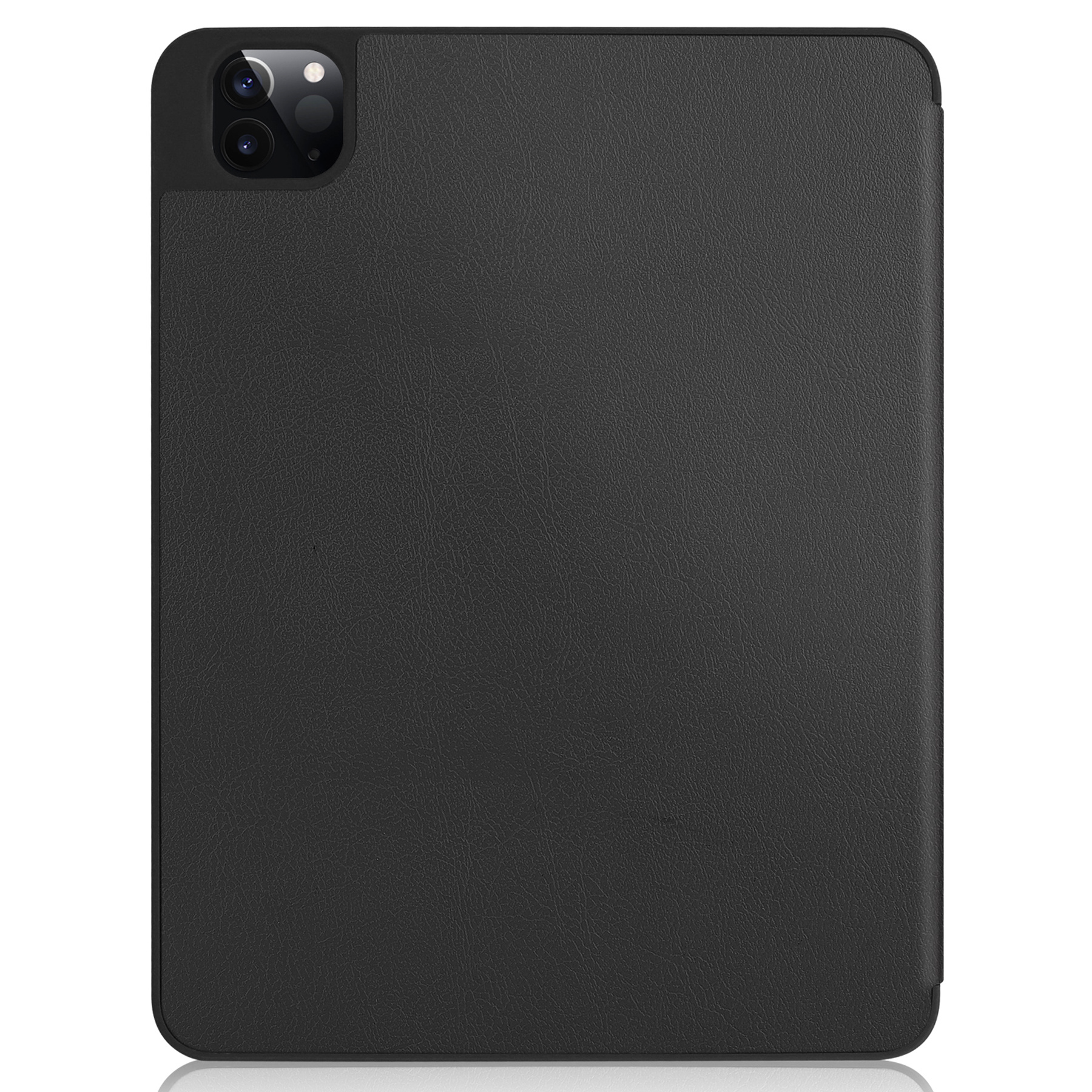 NoXx NoXx iPad Pro 12.9 inch (2022) Hoesje Met Apple Pencilhouder - Zwart