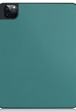 BASEY. BASEY. iPad Pro 12.9 inch (2022) Hoesje Met Apple Pencilhouder Met Screenprotector - Donkergroen