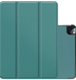NoXx NoXx iPad Pro 12.9 inch (2022) Hoesje - Donkergroen