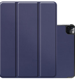 NoXx NoXx iPad Pro 12.9 inch (2022) Hoesje - Donkerblauw