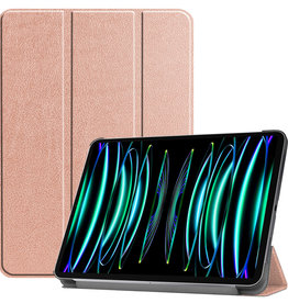 BASEY. BASEY. iPad Pro 12.9 inch (2022) Hoesje - Rose Goud