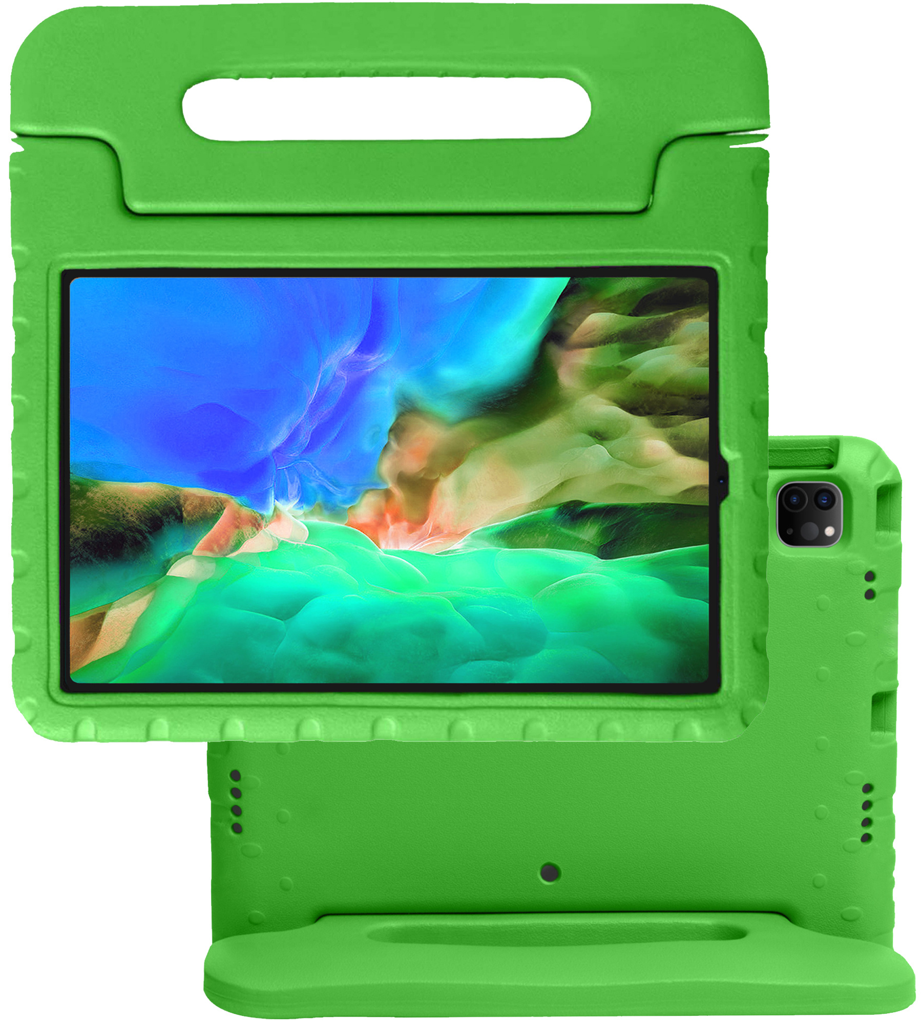 NoXx NoXx iPad Pro 11 inch (2020) Kinderhoes - Groen