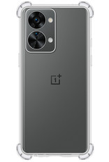 Nomfy Hoesje Geschikt voor OnePlus Nord 2T Hoesje Shock Proof Cover Case Shockproof - Hoes Geschikt voor OnePlus Nord 2T Hoes Siliconen Back Case - Transparant
