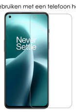 NoXx Screenprotector Geschikt voor OnePlus Nord 2T Screenprotector Tempered Glass Gehard Glas Beschermglas - 3x