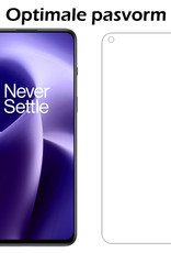 Nomfy Screenprotector Geschikt voor OnePlus Nord 2T Screenprotector Bescherm Glas Tempered Glass - Screenprotector Geschikt voor OnePlus Nord 2T Screen Protector - 2 PACK