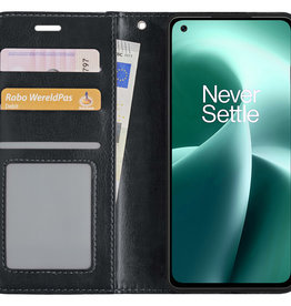 NoXx NoXx OnePlus Nord 2T Hoesje Bookcase - Zwart