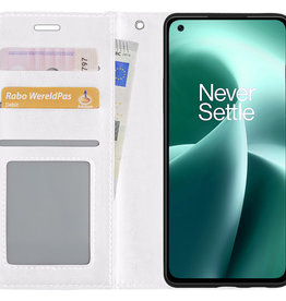 NoXx NoXx OnePlus Nord 2T Hoesje Bookcase - Wit