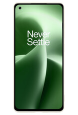 BASEY. Hoes Geschikt voor OnePlus Nord 2T Hoesje Siliconen Back Cover Case - Hoesje Geschikt voor OnePlus Nord 2T Hoes Cover Hoesje - Wit - 2 Stuks