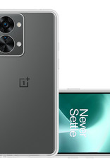 NoXx Hoes Geschikt voor OnePlus Nord 2T Hoesje Cover Siliconen Back Case Hoes - Transparant