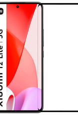 Nomfy Screenprotector Geschikt voor Xiaomi 12 Lite Screenprotector Bescherm Glas - Screenprotector Geschikt voor Xiaomi 12 Lite Screen Protector Tempered Glass Full Screen Full Cover - 3 PACK