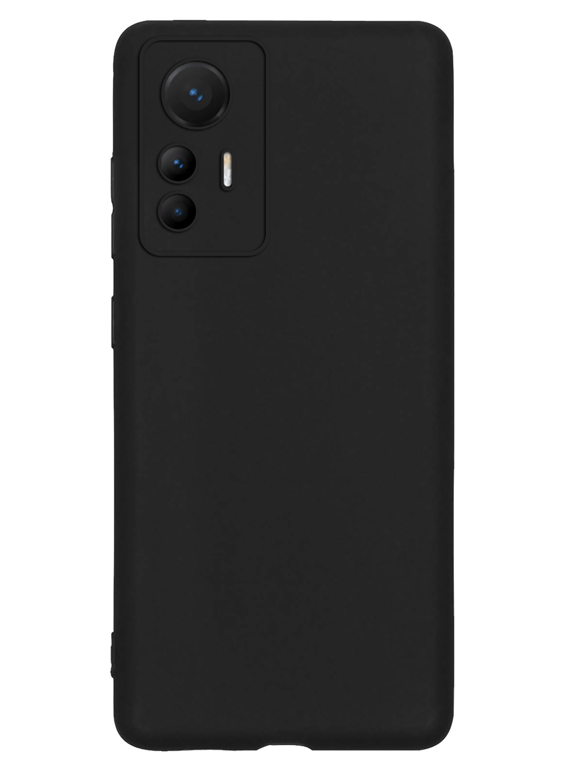 NoXx Hoes Geschikt voor Xiaomi 12 Lite Hoesje Cover Siliconen Back Case Hoes - Zwart - 2x