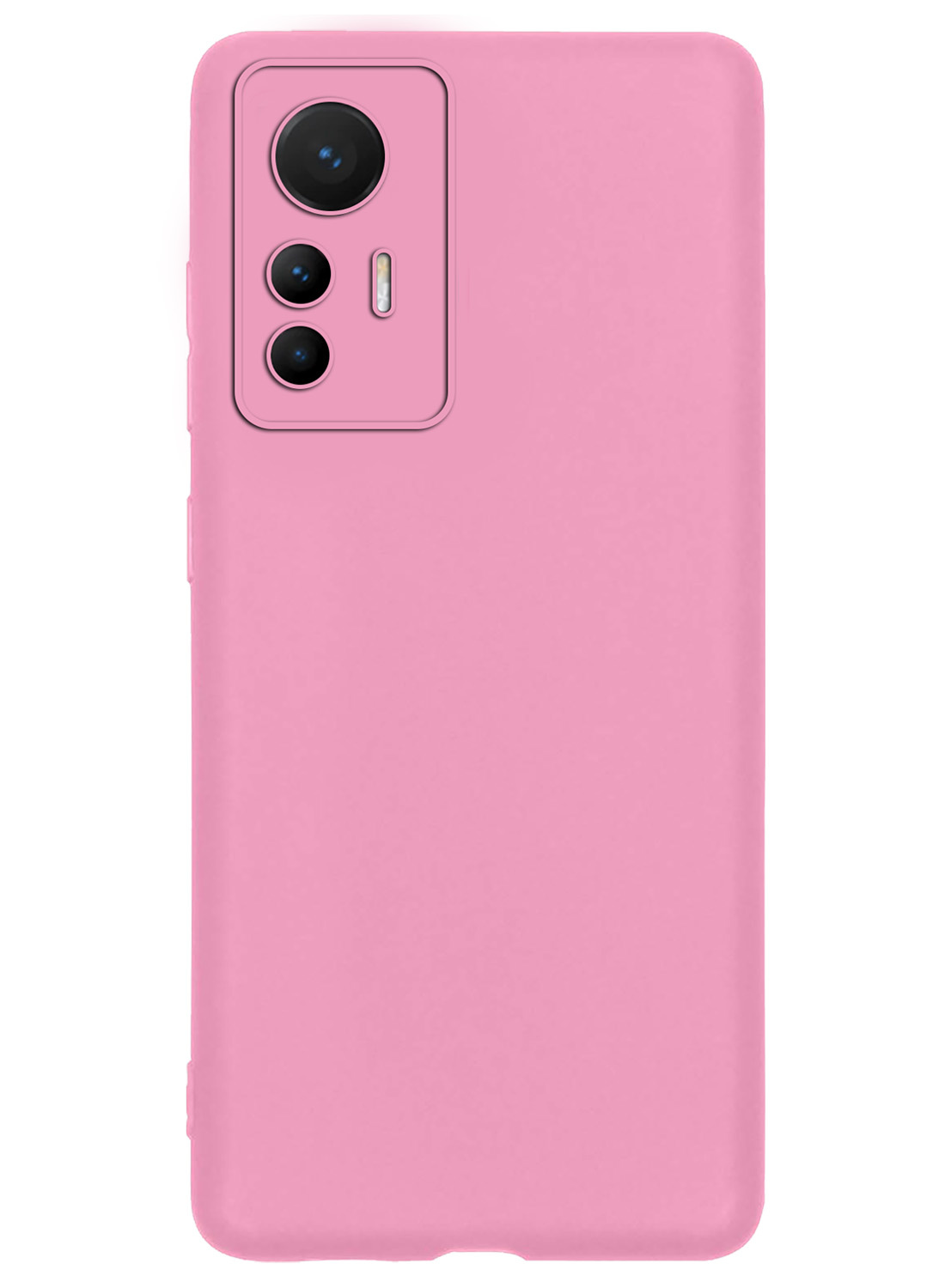 NoXx Hoes Geschikt voor Xiaomi 12 Lite Hoesje Cover Siliconen Back Case Hoes - Lichtroze - 2x