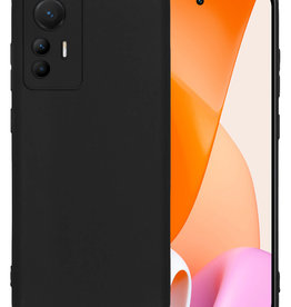 BASEY. BASEY. Xiaomi 12 Lite Hoesje Siliconen - Zwart
