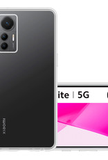 NoXx Hoes Geschikt voor Xiaomi 12 Lite Hoesje Cover Siliconen Back Case Hoes - Transparant