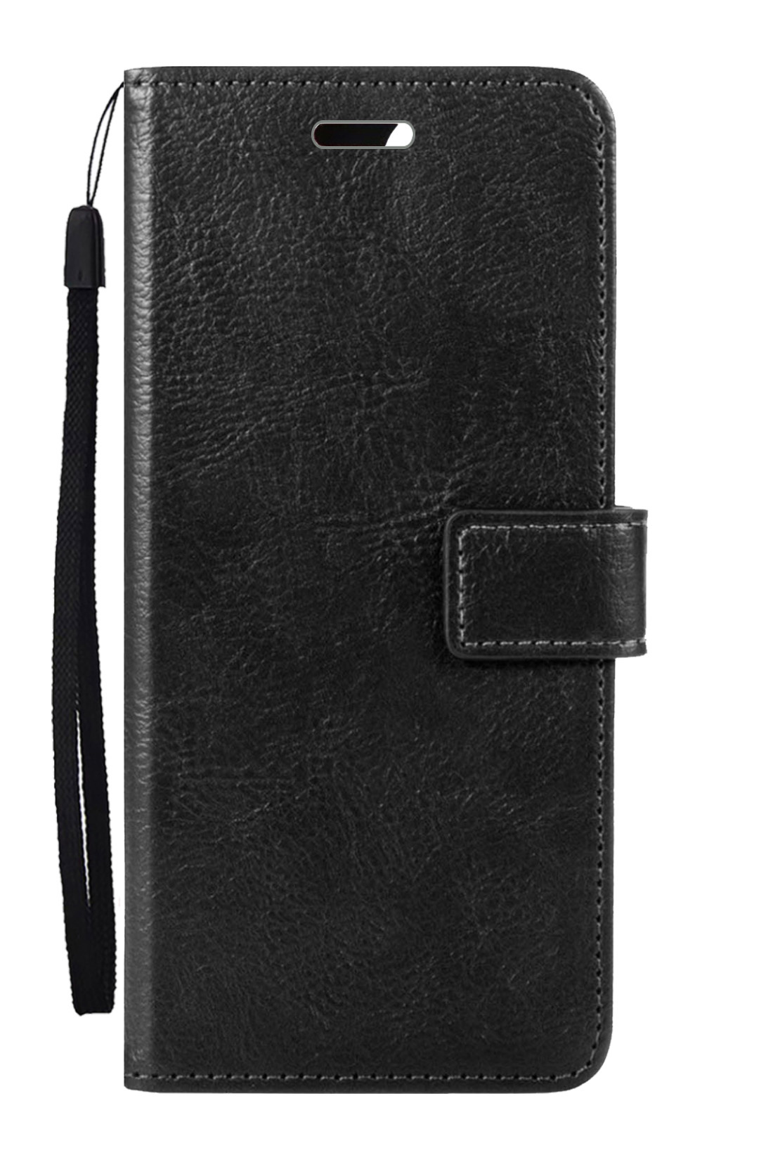 Nomfy Hoesje Geschikt voor Xiaomi 12 Hoes Bookcase Flipcase Book Cover Met Screenprotector - Hoes Geschikt voor Xiaomi 12 Hoesje Book Case - Zwart