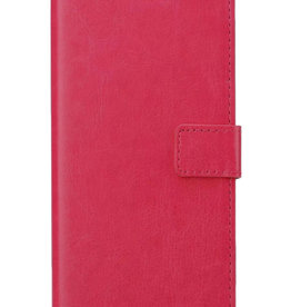 BASEY. BASEY. Xiaomi 12 Hoesje Bookcase - Donkerroze