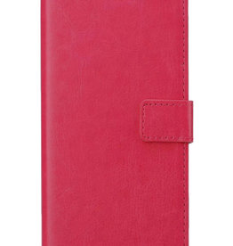 BASEY. BASEY. Xiaomi 12X Hoesje Bookcase - Donkerroze