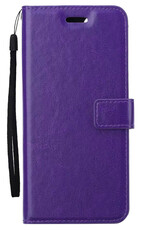 Nomfy Hoesje Geschikt voor Xiaomi 12X Hoes Bookcase Flipcase Book Cover - Hoes Geschikt voor Xiaomi 12X Hoesje Book Case - Paars