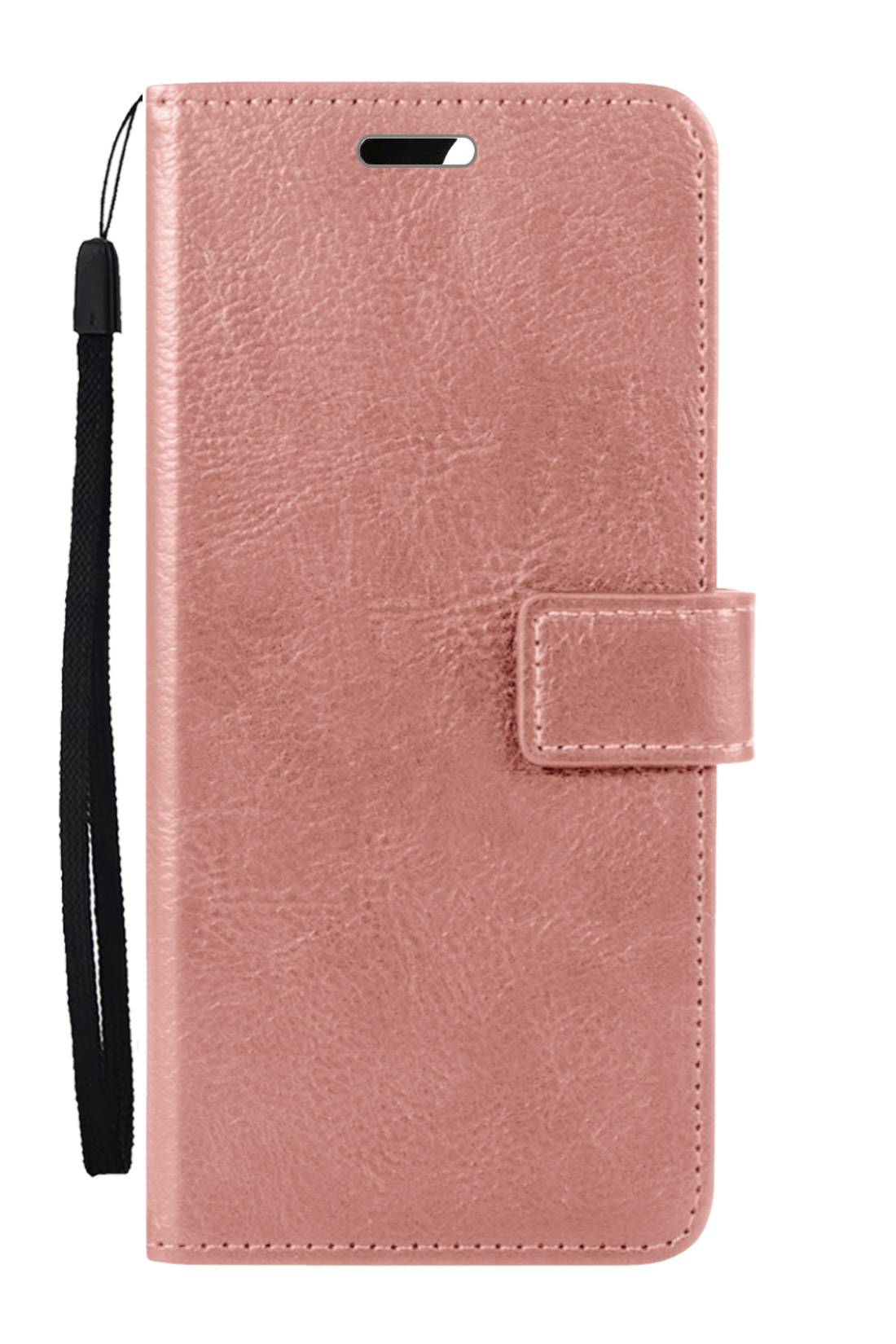 Nomfy Hoesje Geschikt voor Xiaomi 12X Hoes Bookcase Flipcase Book Cover - Hoes Geschikt voor Xiaomi 12X Hoesje Book Case - Rosé goud