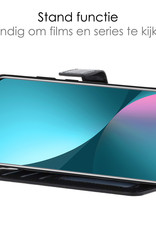 NoXx Hoes Geschikt voor Xiaomi 12X Hoesje Book Case Hoes Flip Cover Wallet Bookcase Met 2x Screenprotector - Zwart