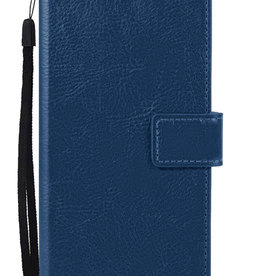 Nomfy Nomfy Samsung Galaxy S22 Ultra Hoesje Bookcase - Donkerblauw
