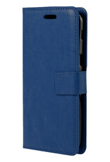 BASEY. Hoes Geschikt voor Samsung A5 2016/2017 Hoesje Bookcase Hoes Flip Case Book Cover - Hoesje Geschikt voor Samsung Galaxy A5 2016/2017 Hoes Book Case Hoesje - Donkerblauw