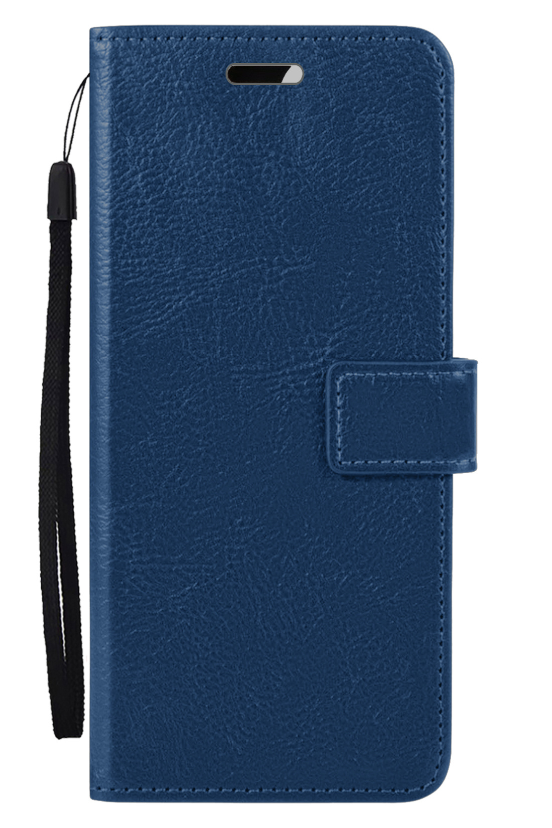 Nomfy Hoesje Geschikt voor Samsung A52 Hoes Bookcase Flipcase Book Cover - Hoes Geschikt voor Samsung Galaxy A52 Hoesje Book Case - Donkerblauw