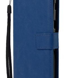 Nomfy Nomfy Samsung Galaxy A5 2017 Hoesje Bookcase - Donkerblauw