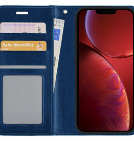 NoXx NoXx iPhone 14 Pro Max Hoesje Bookcase - Donkerblauw