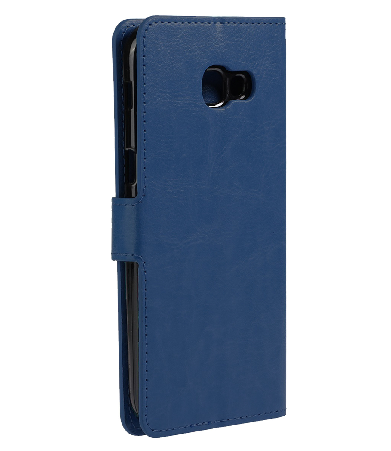 NoXx Hoes Geschikt voor Samsung A5 2016/2017 Hoesje Book Case Hoes Flip Cover Wallet Bookcase - Donkerblauw