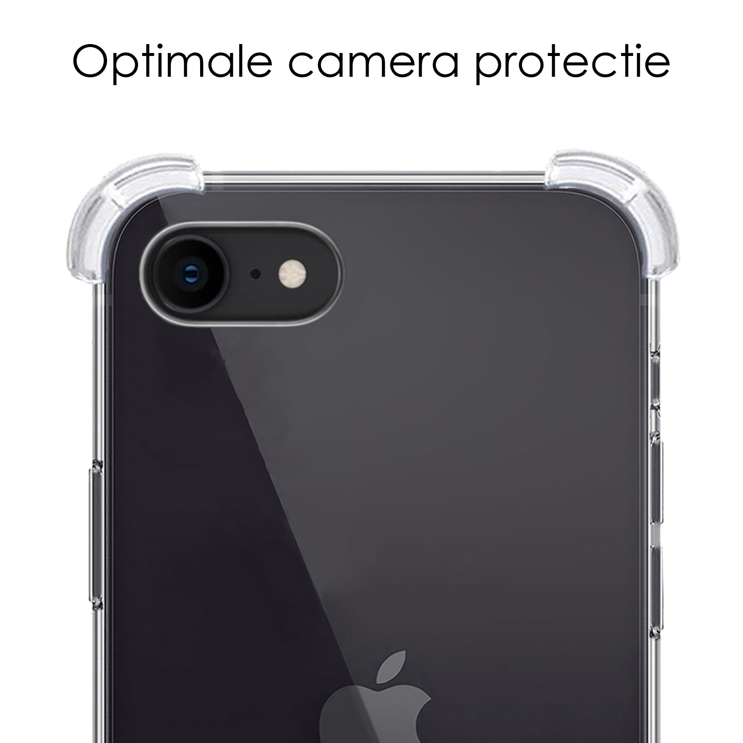 NoXx Hoes Geschikt voor OnePlus 10T Hoesje Transparant Met Telefoonkoord Cover Shock Proof Case Koord Hoes