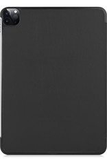 NoXx NoXx iPad Pro 11 inch (2021) Hoesje Met Apple Pencilhouder - Zwart