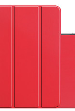 NoXx NoXx iPad Pro 11 inch (2021) Hoesje Met Apple Pencilhouder - Rood