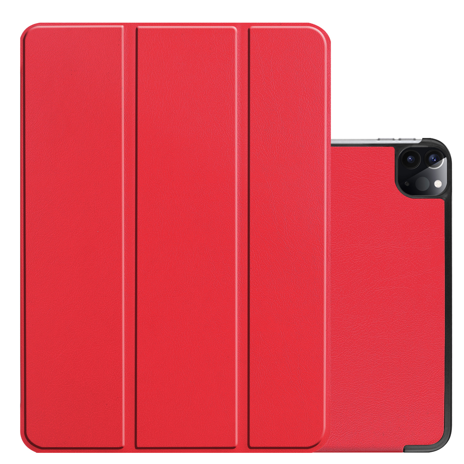 NoXx NoXx iPad Pro 11 inch (2021) Hoesje Met Apple Pencilhouder - Rood