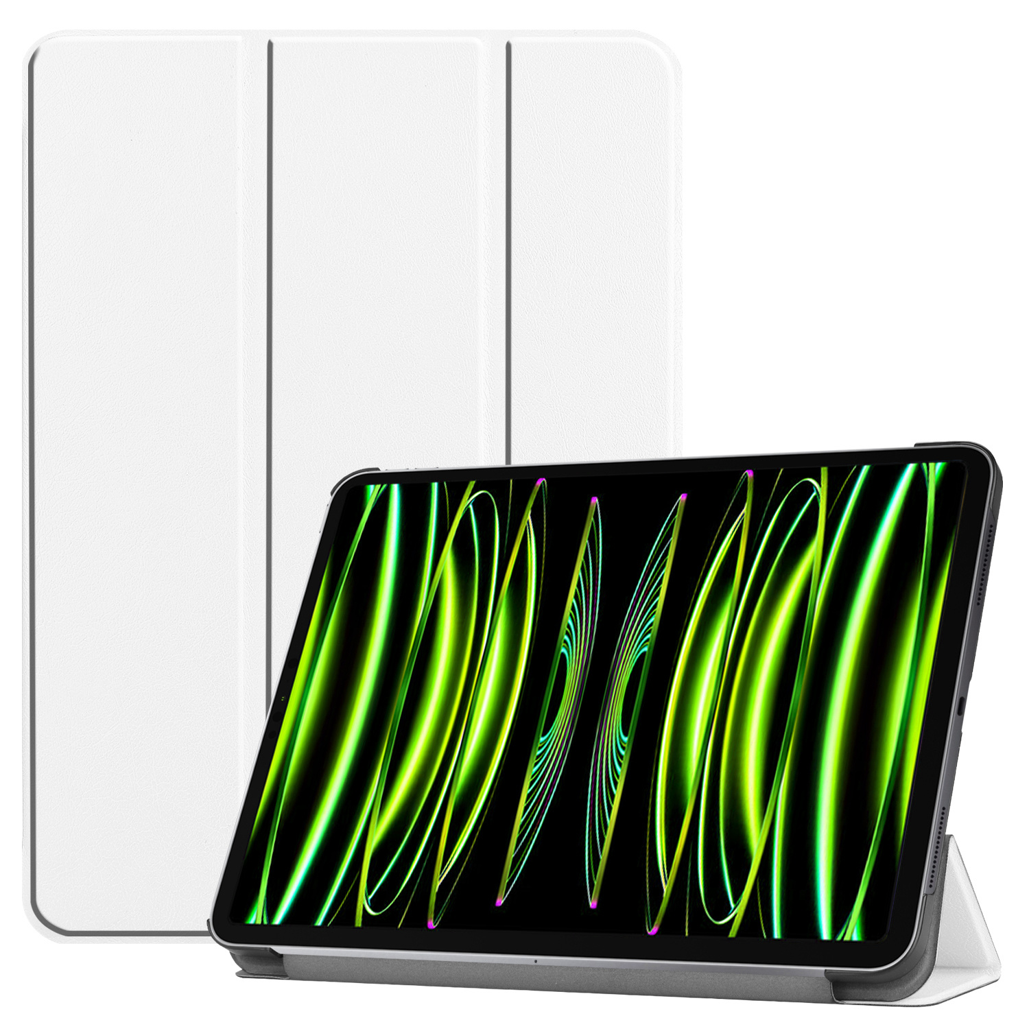 Nomfy Nomfy iPad Pro 11 inch (2022) Hoesje - Wit