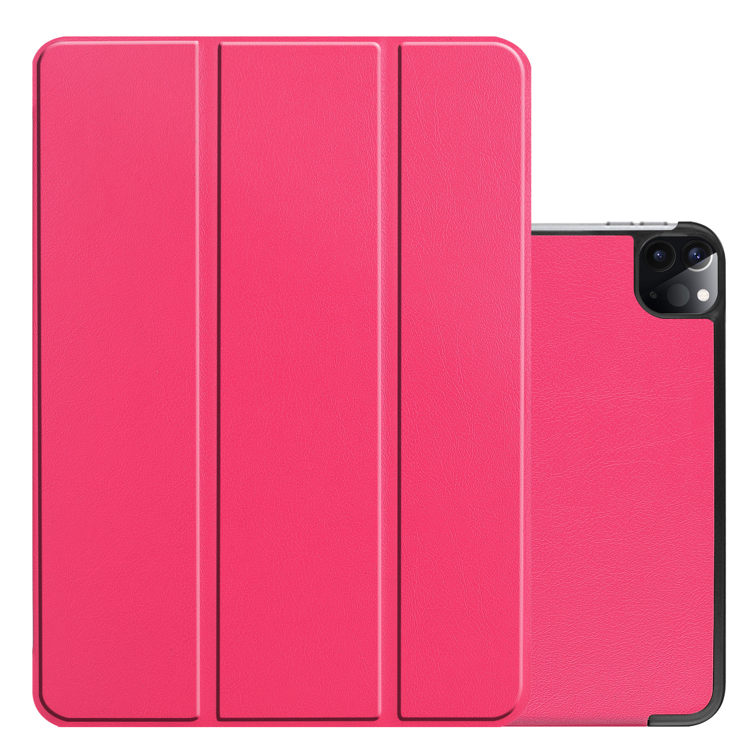 NoXx NoXx iPad Pro 11 inch (2022) Hoesje - Donkerroze