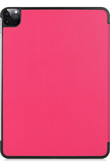 NoXx NoXx iPad Pro 11 inch (2022) Hoesje - Donkerroze