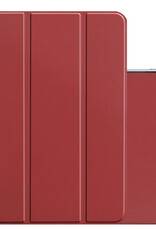 NoXx NoXx iPad Pro 11 inch (2022) Hoesje - Donkerrood