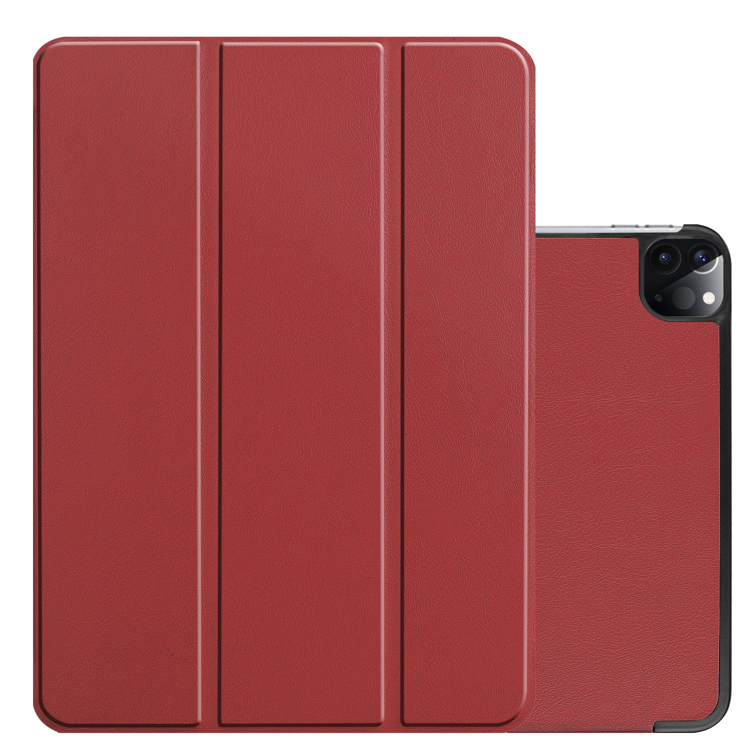 NoXx NoXx iPad Pro 11 inch (2022) Hoesje - Donkerrood