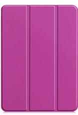 BASEY. BASEY. iPad Pro 11 inch (2022) Hoesje - Paars