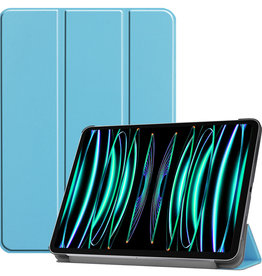 BASEY. BASEY. iPad Pro 11 inch (2022) Hoesje - Lichtblauw