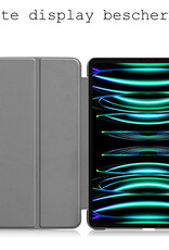 BASEY. BASEY. iPad Pro 11 inch (2022) Hoesje - Lichtblauw