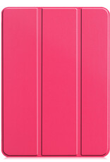 BASEY. BASEY. iPad Pro 11 inch (2022) Hoesje - Donkerroze
