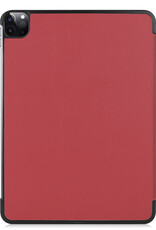 BASEY. BASEY. iPad Pro 11 inch (2022) Hoesje - Donkerrood