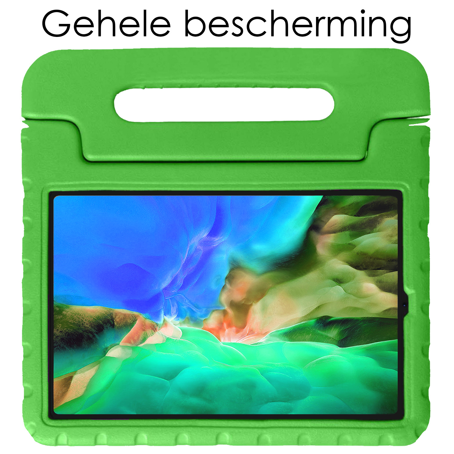 NoXx NoXx iPad Pro 11 inch (2021) Kinderhoes - Groen