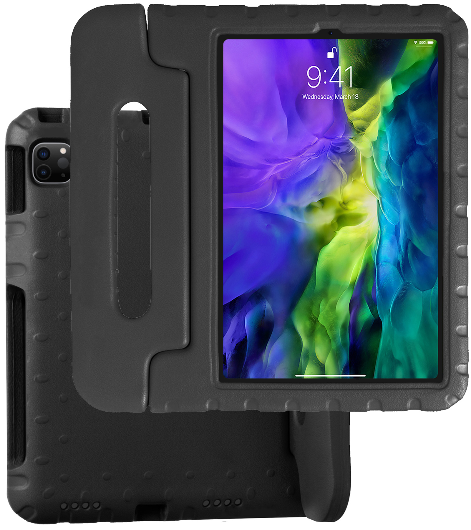 BASEY. BASEY. iPad Pro 11 inch (2021) Kinderhoes - Zwart