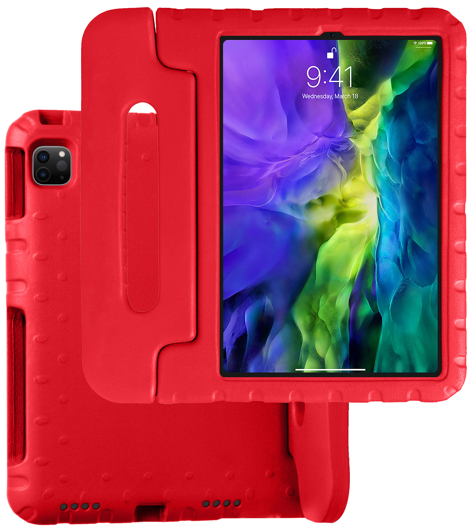 BASEY. BASEY. iPad Pro 11 inch (2021) Kinderhoes - Rood