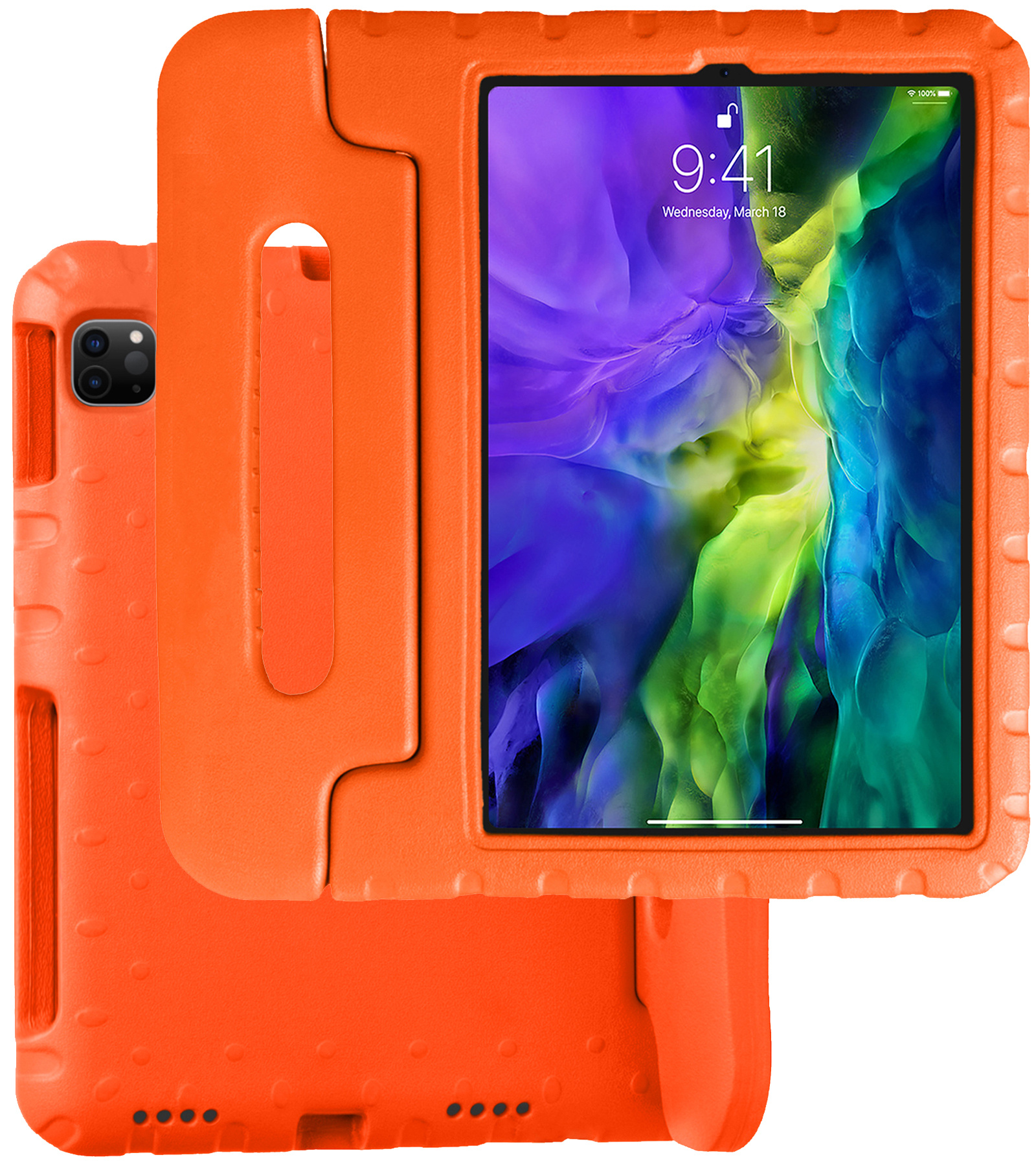BASEY. BASEY. iPad Pro 11 inch (2021) Kinderhoes - Oranje