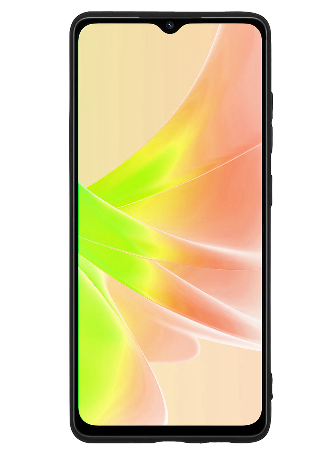 NoXx Hoes Geschikt voor OPPO A17 Hoesje Cover Siliconen Back Case Hoes - Zwart - 2x